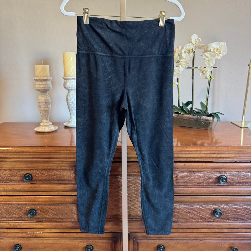 Athleta Elation Garment Dye 7/8 Tight Black Size Small - Picture 2 of 6